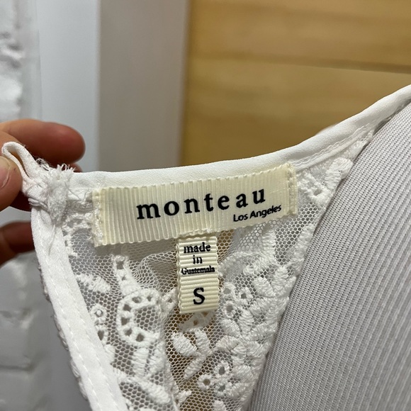 High neck lace sleeveless tank top blouse Size M - Picture 7 of 7